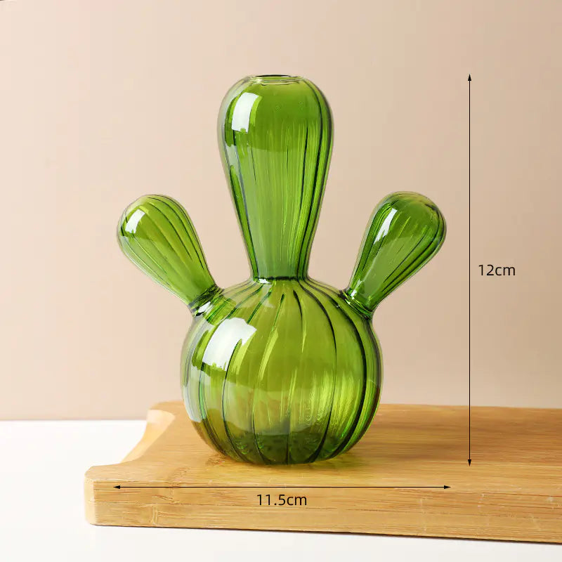 Cactus Glass Vases