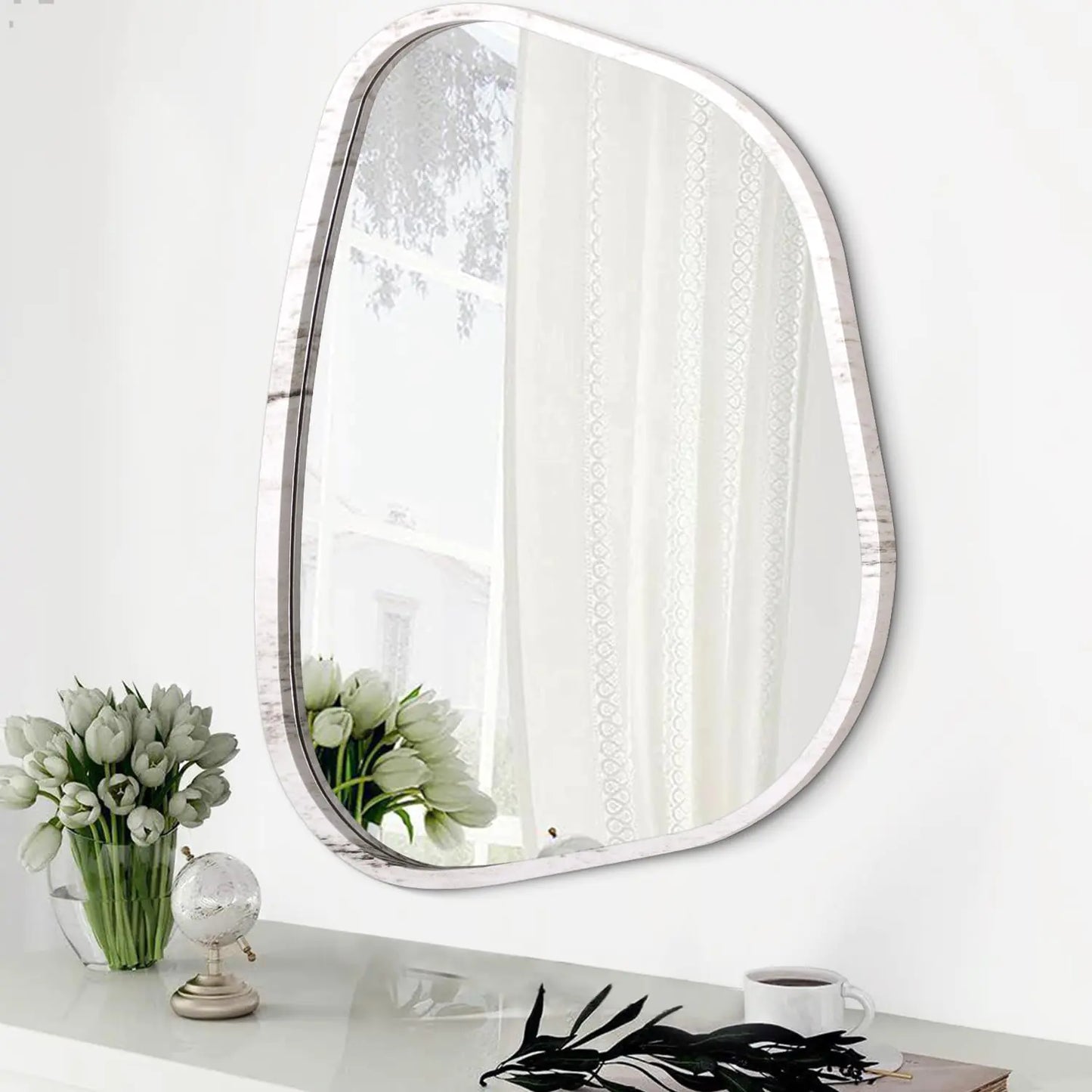 Asymmetrical Wall Mirror