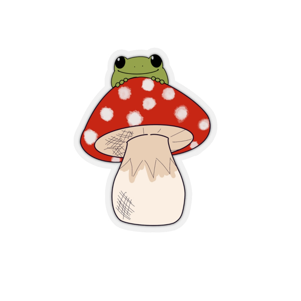 Froggie on a Shroom Stickie