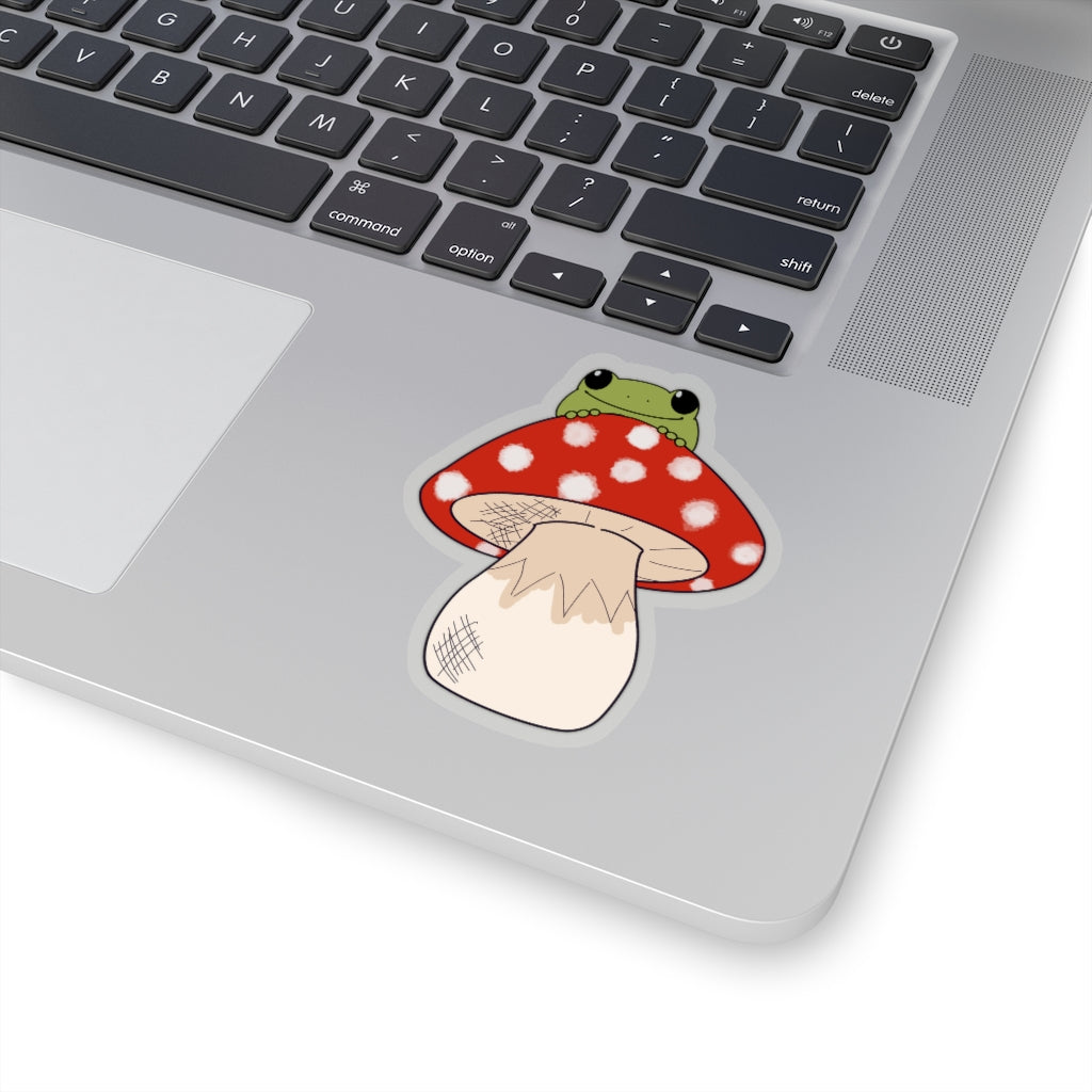 Froggie on a Shroom Stickie