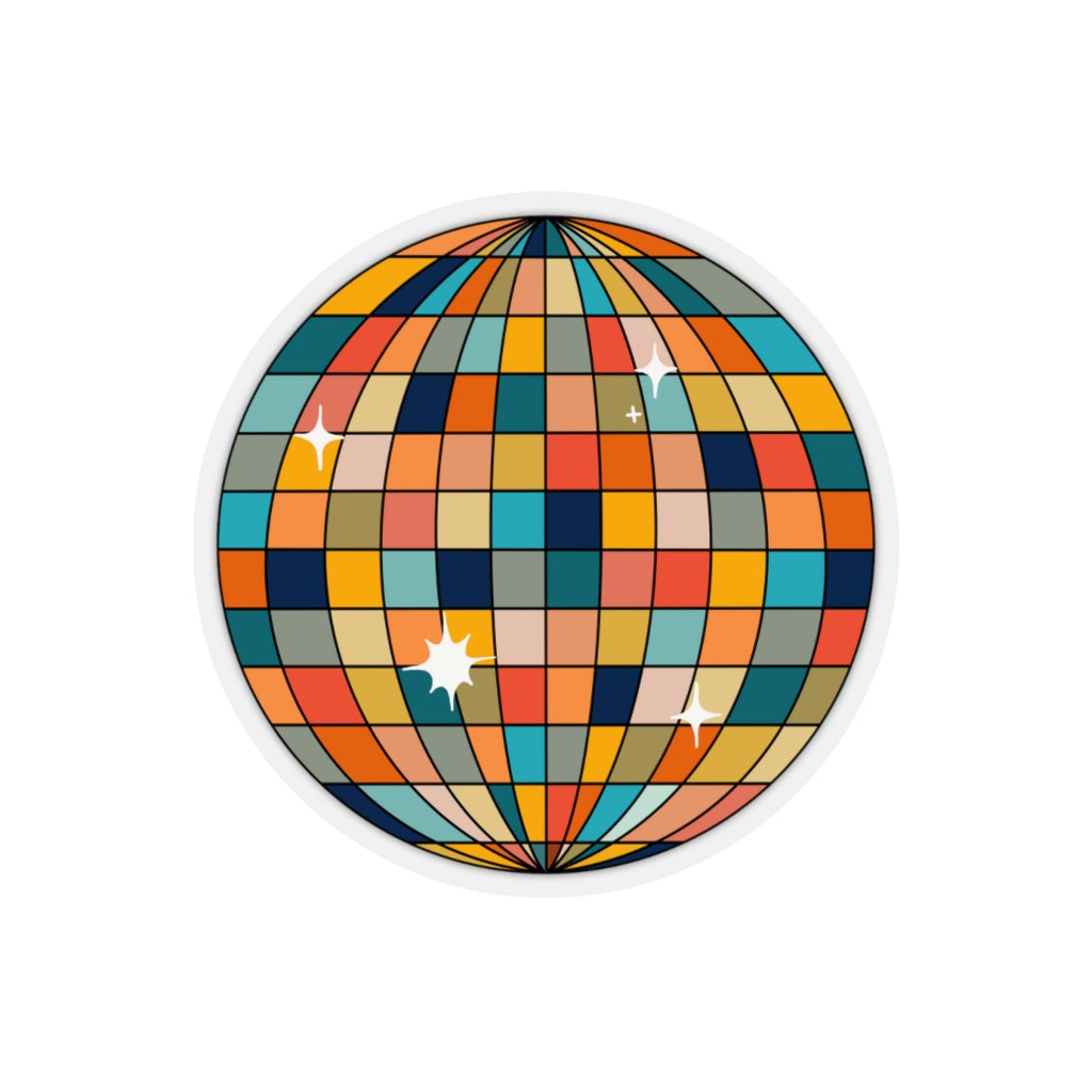 Retro Disco Ball Stickie