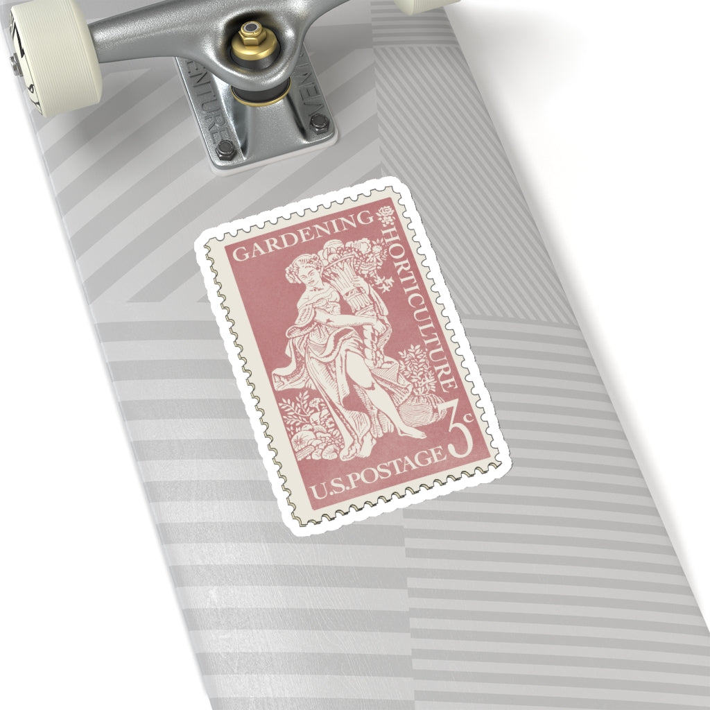 Vintage Gardening Stamp Stickie