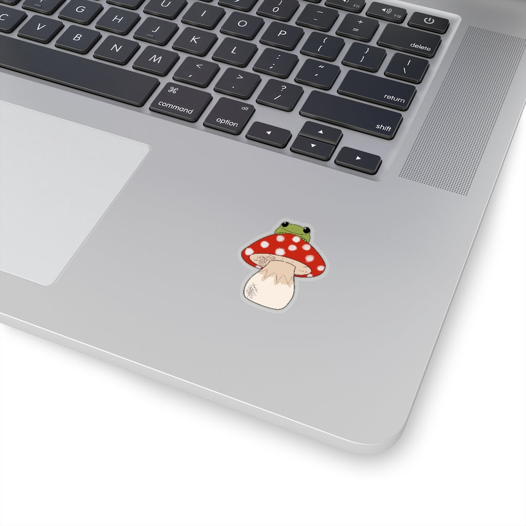 Froggie on a Shroom Stickie