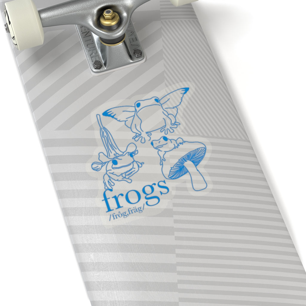 Vintage Frog Collage Stickies