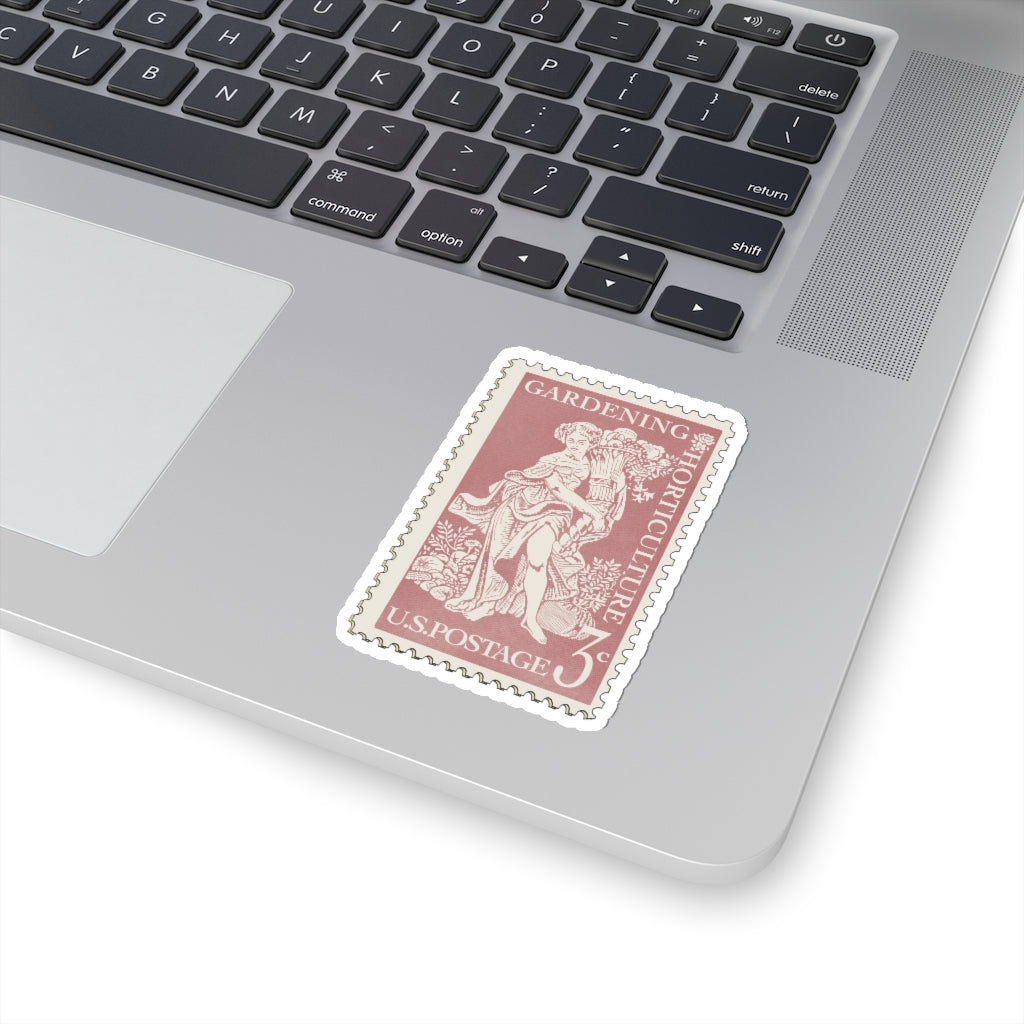 Vintage Gardening Stamp Stickie