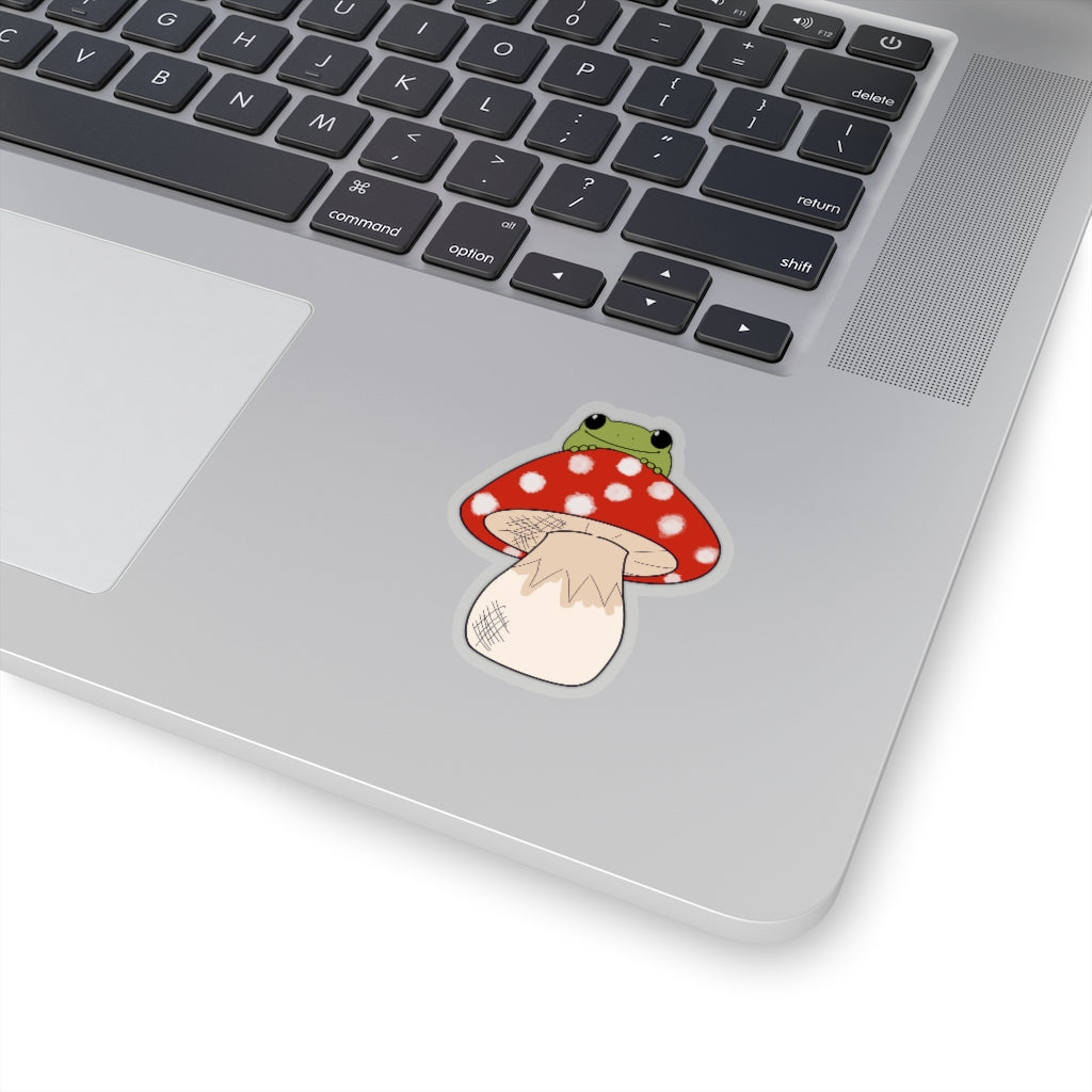Froggie on a Shroom Stickie