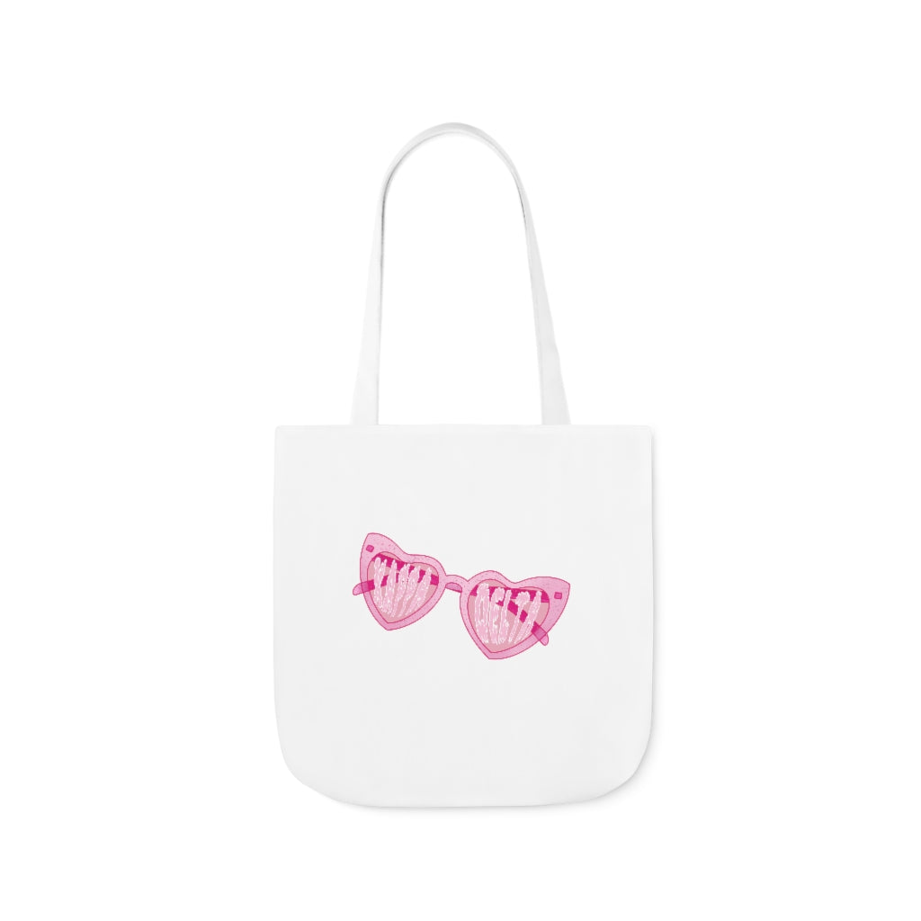 Sassy Pink Glasses Sorority Tote