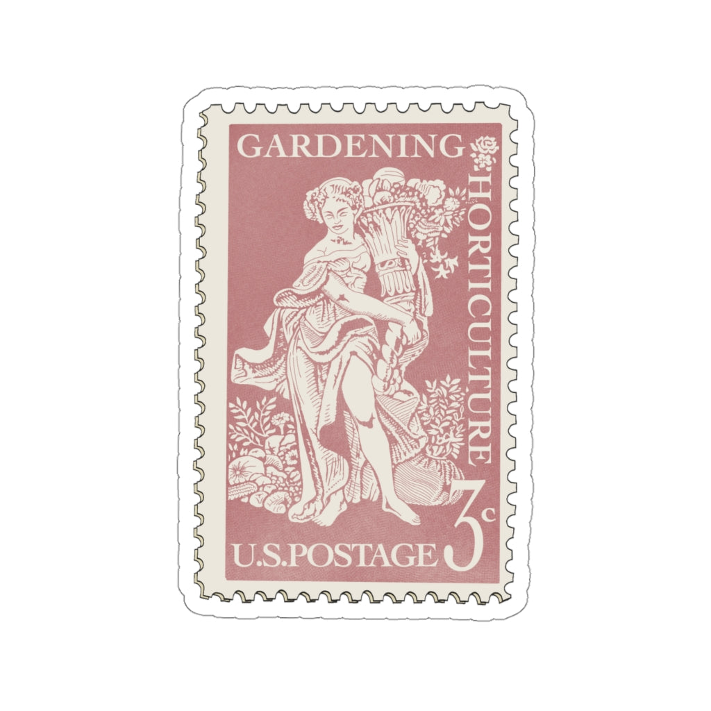 Vintage Gardening Stamp Stickie