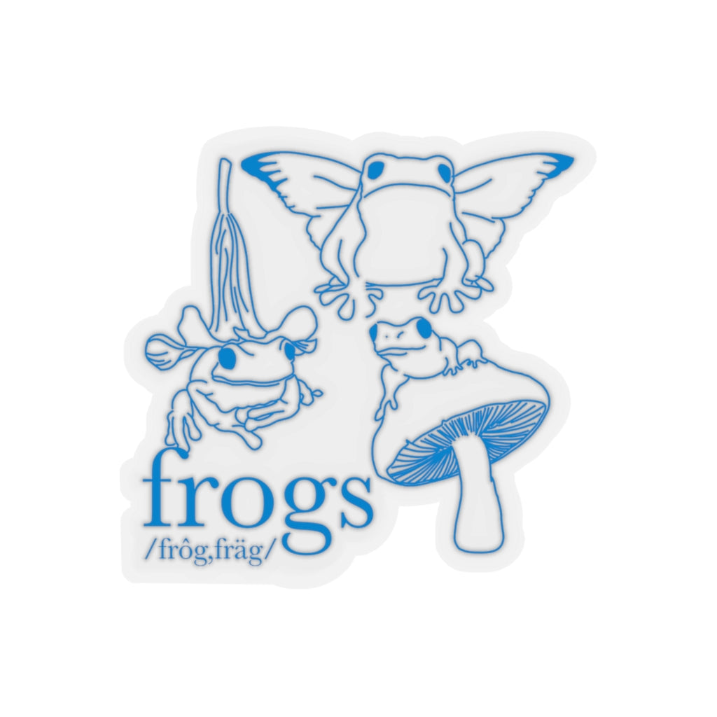 Vintage Frog Collage Stickies