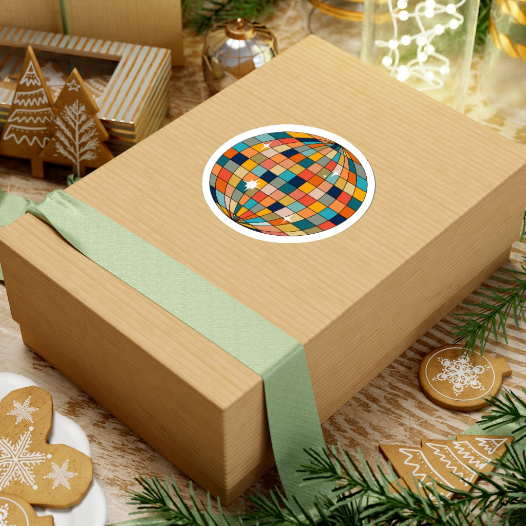 Retro Disco Ball Stickie