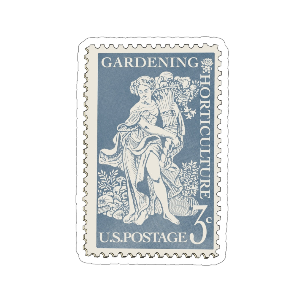 Vintage Gardening Stamp Stickie