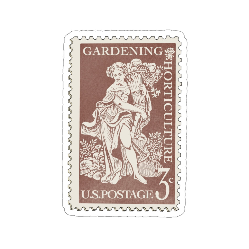 Vintage Gardening Stamp Stickie