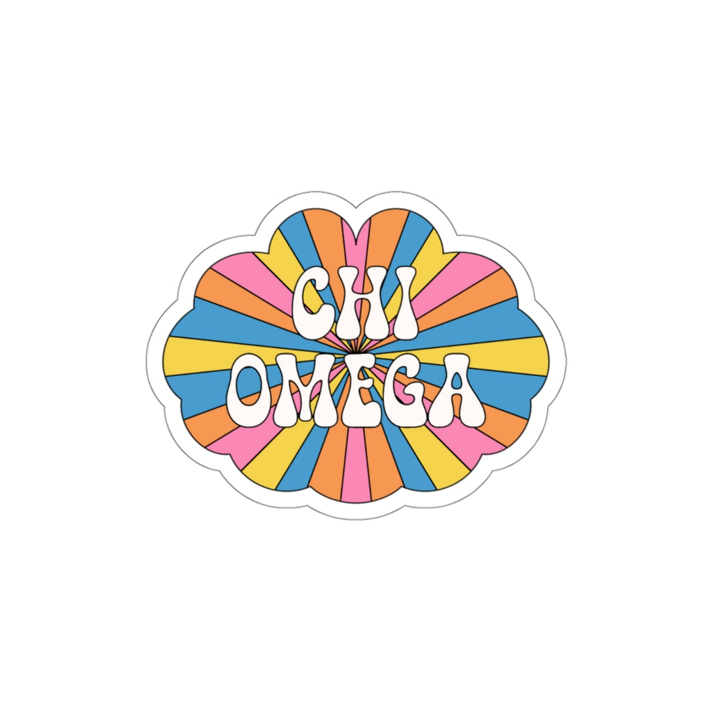 Hippie Rays Sorority Stickie