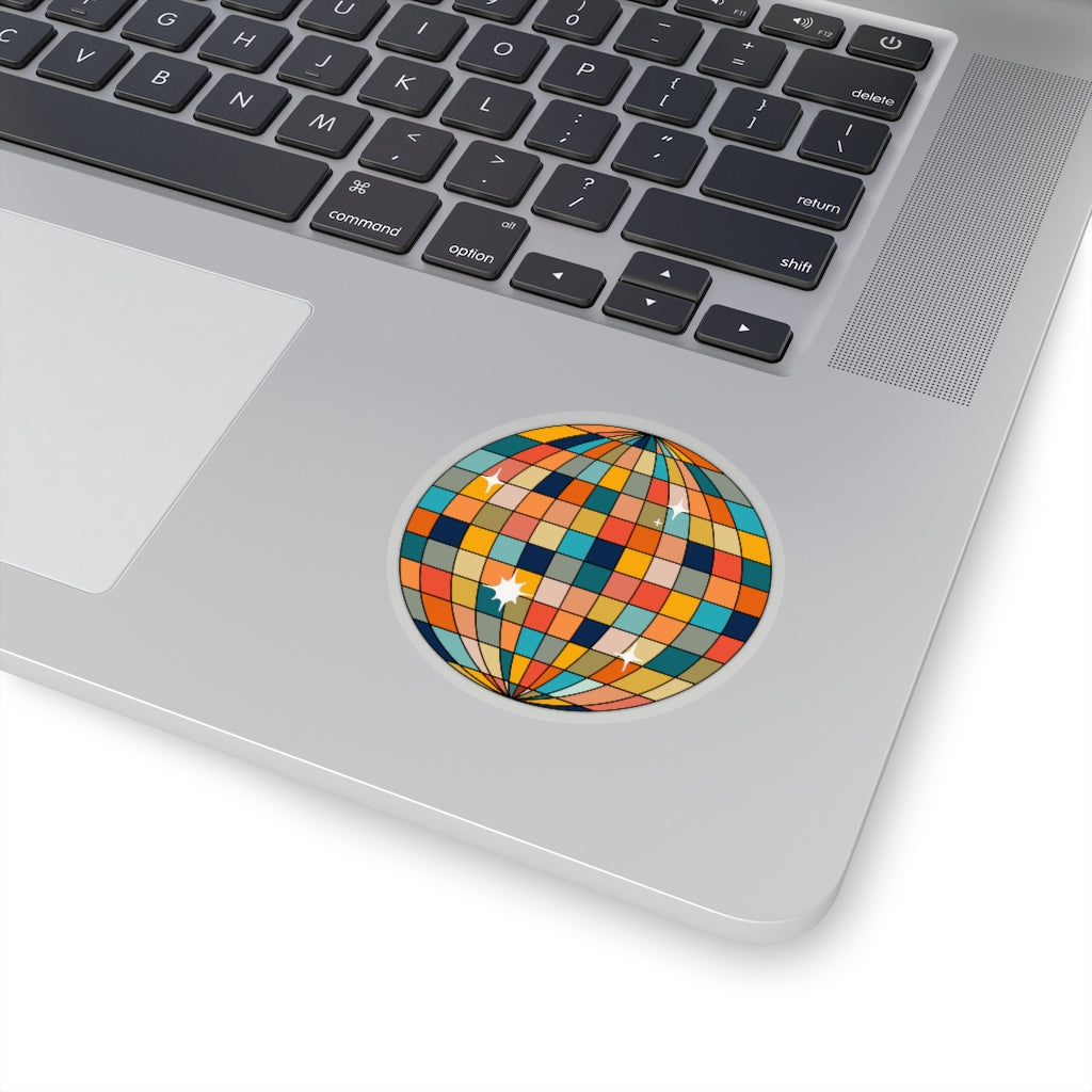 Retro Disco Ball Stickie