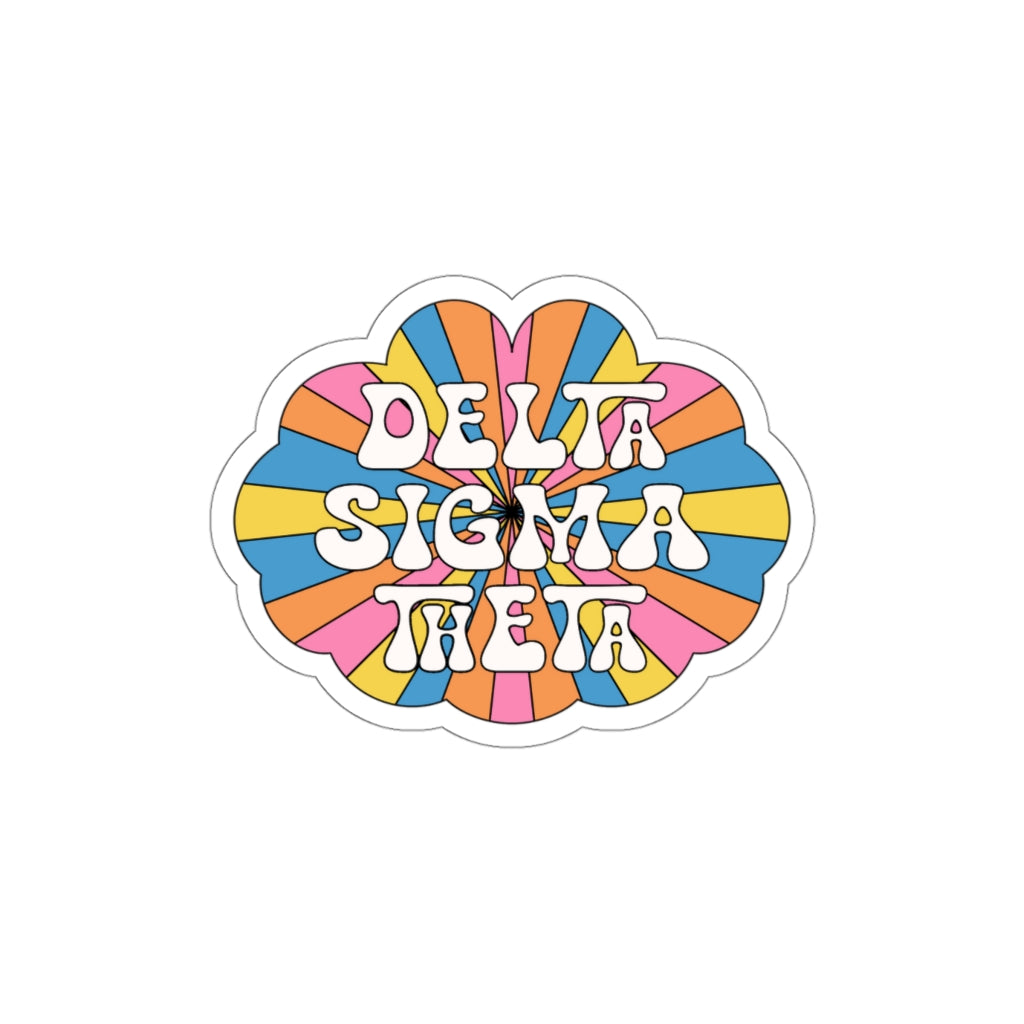 Hippie Rays Sorority Stickie
