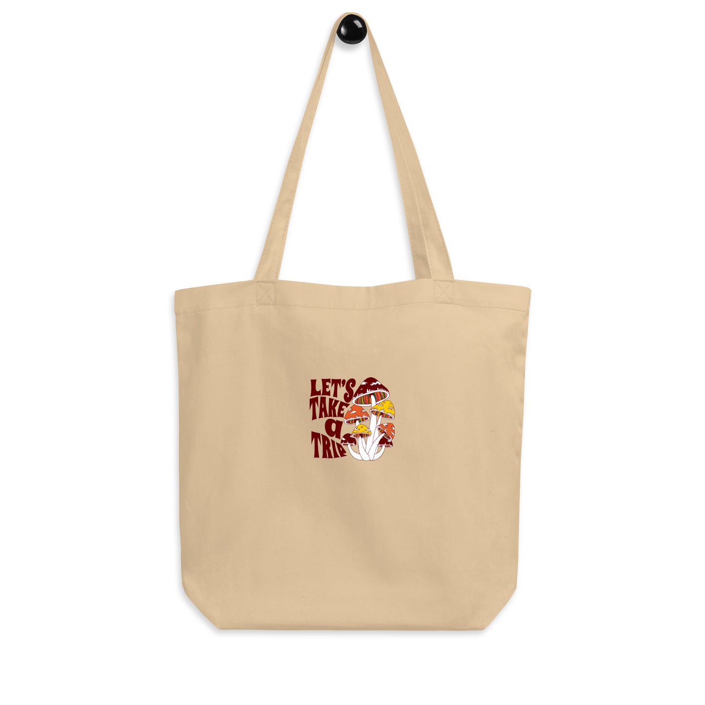 Enticing Trip Embroidery Eco Tote Bag