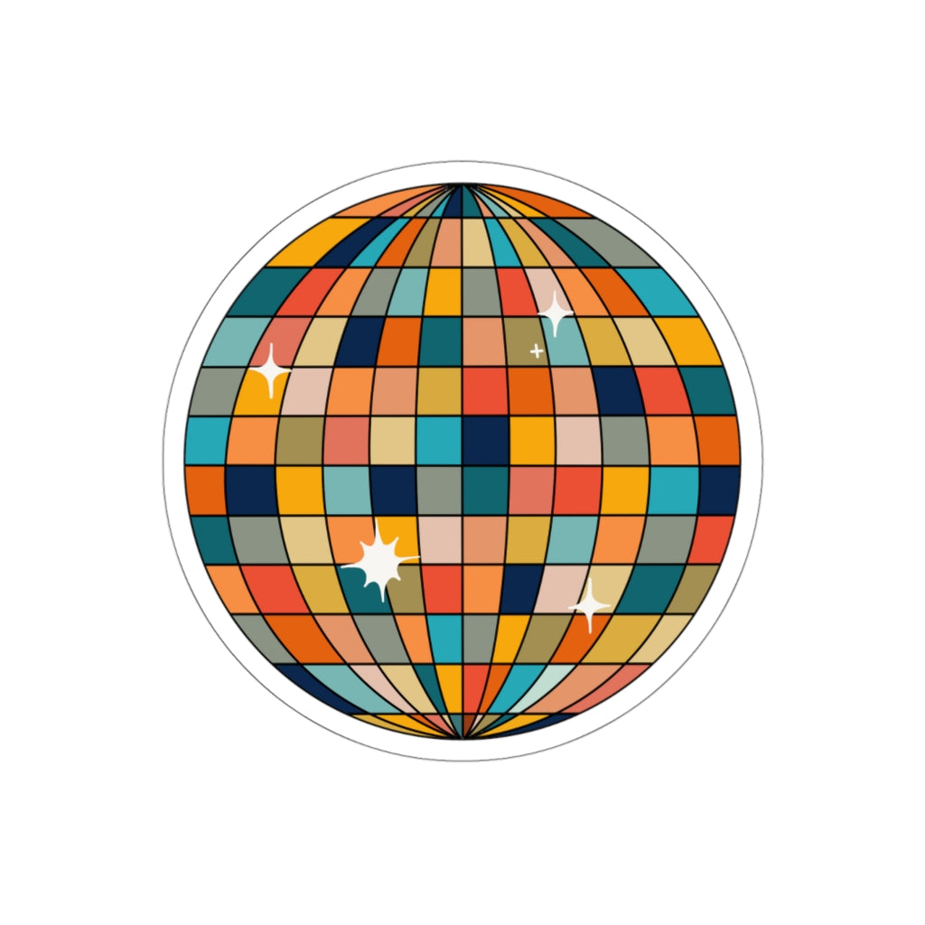 Retro Disco Ball Stickie