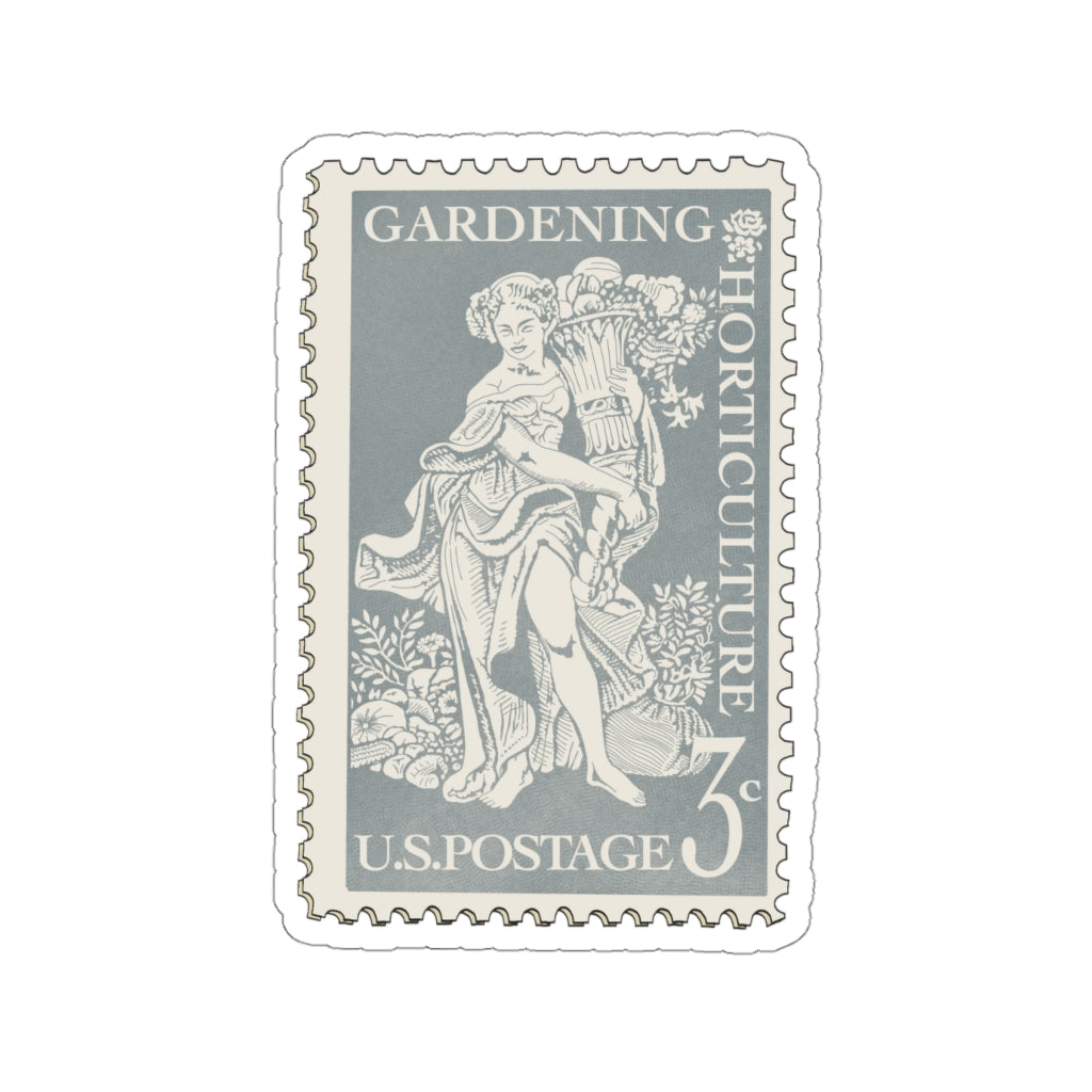 Vintage Gardening Stamp Stickie