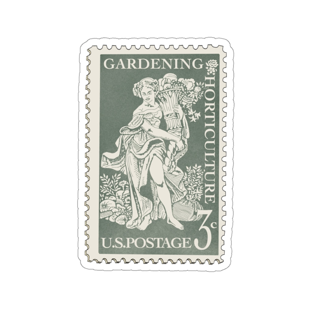Vintage Gardening Stamp Stickie