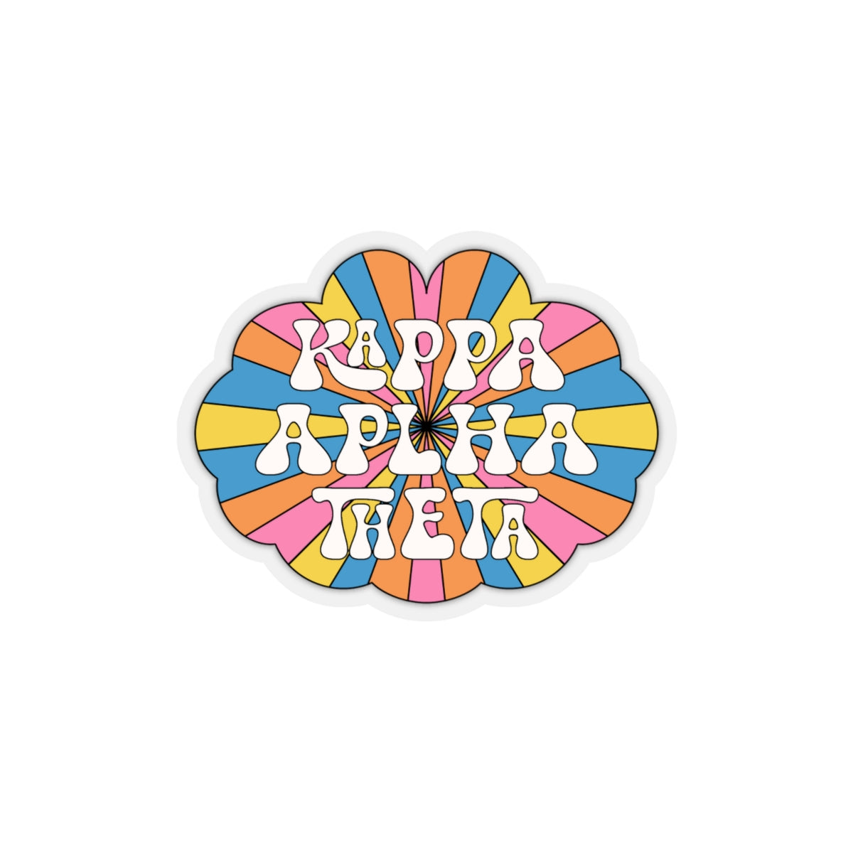 Hippie Rays Sorority Stickie