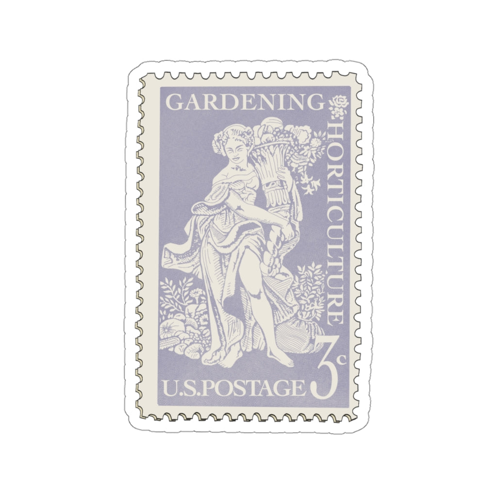 Vintage Gardening Stamp Stickie