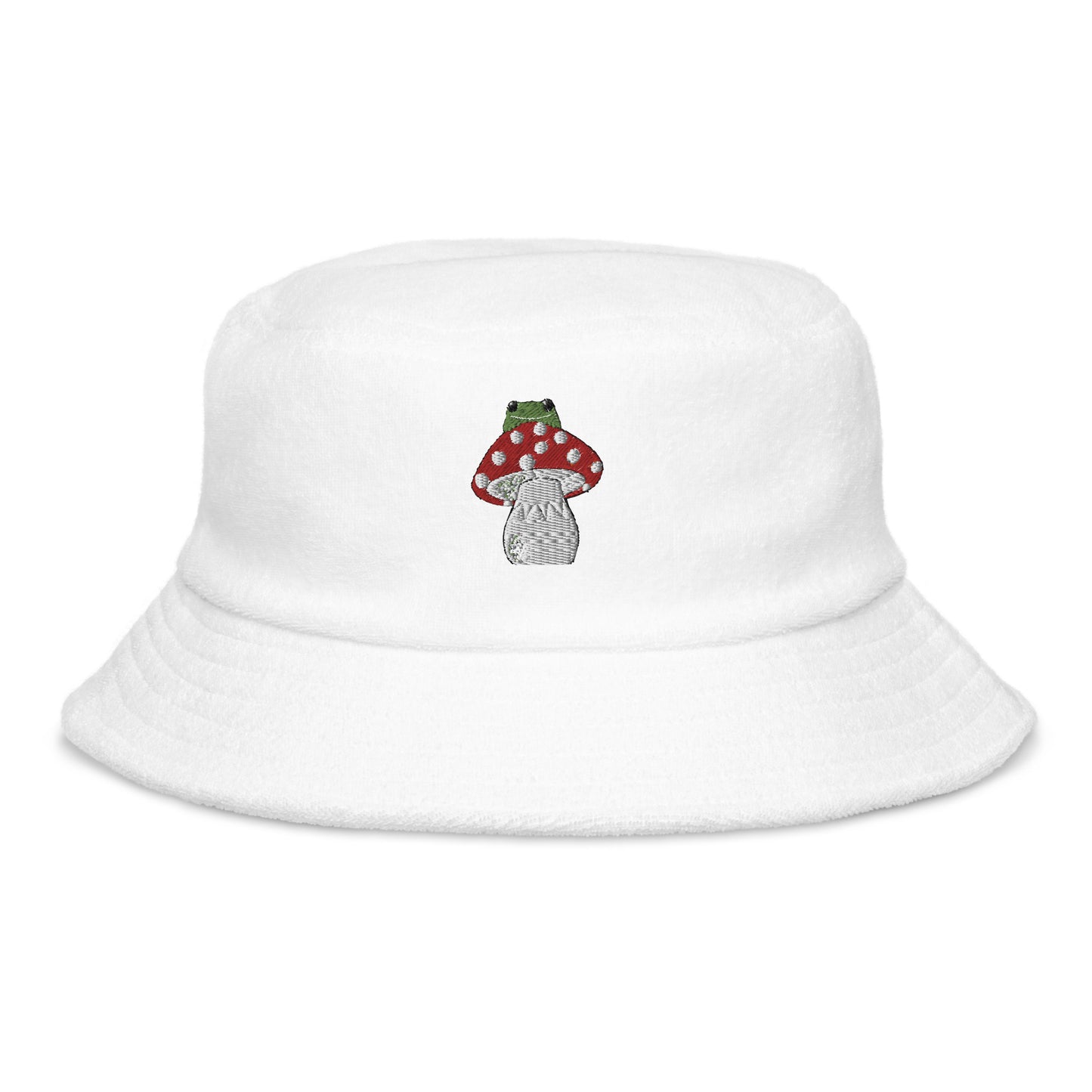 Mushroom-Frog Bucket Hat