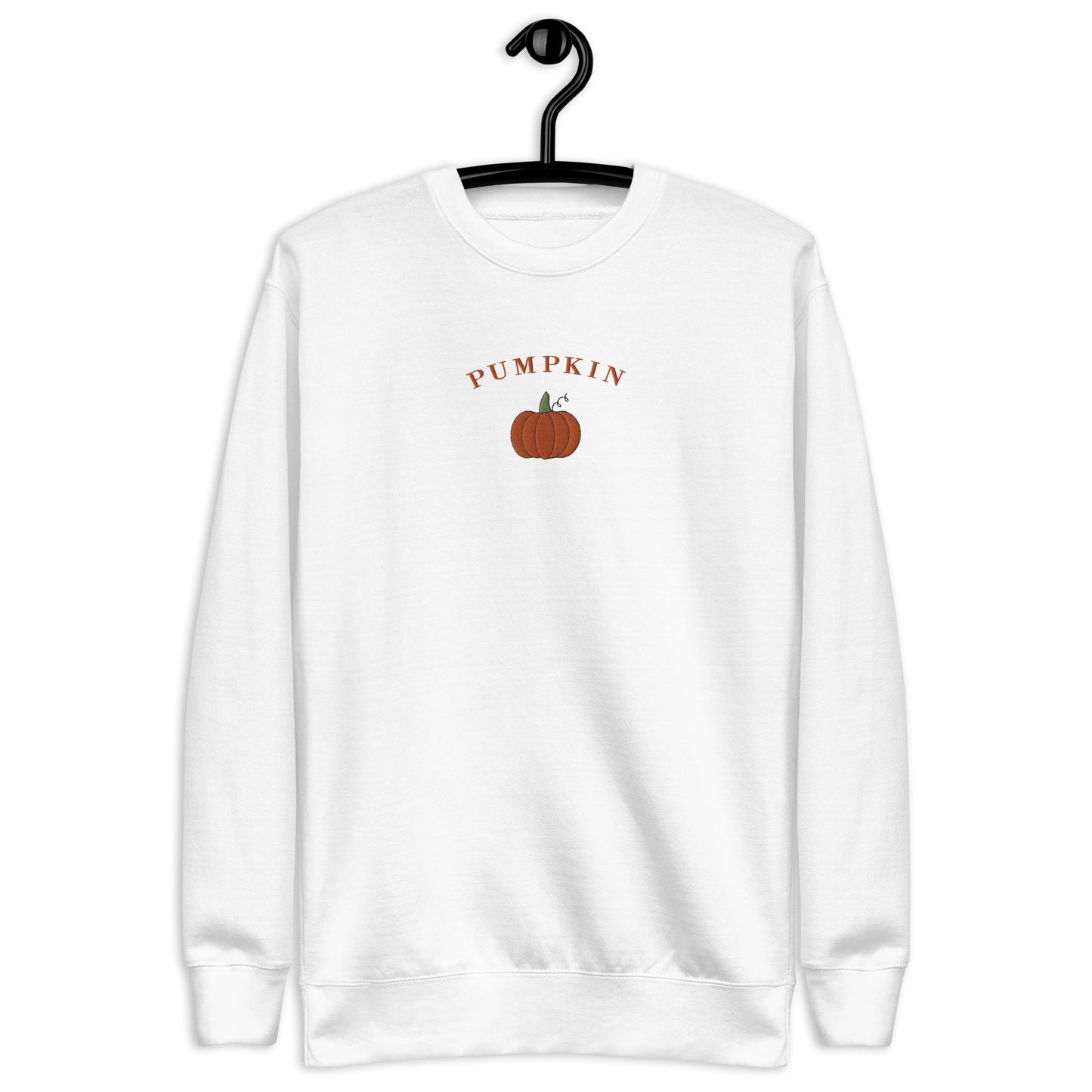 Cozy Pumpkin Embroidered Sweatshirt