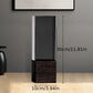 Modern Black Glass Acrylic Vase
