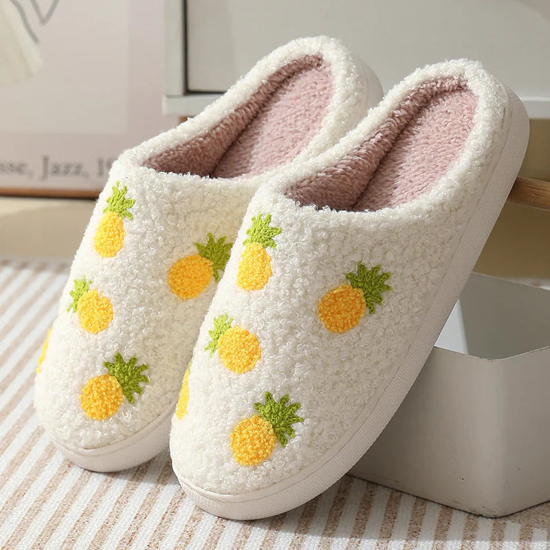 Fruity Cotton Slippers