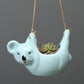 Hanging Koala Ceramic Planter