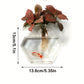 Geometric Hydroponic Glass Planter