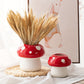 Modern Resin Mushroom Vase