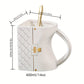 Handbag Ceramic Mug with Spoon