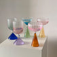 Irregular Design Glass Cup for Coffee, Milk, Juice