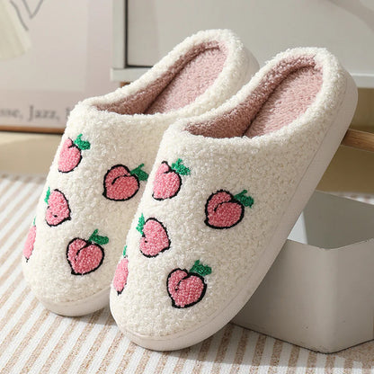 Fruity Cotton Slippers