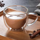 Double-Layer Insulated Glass Mug