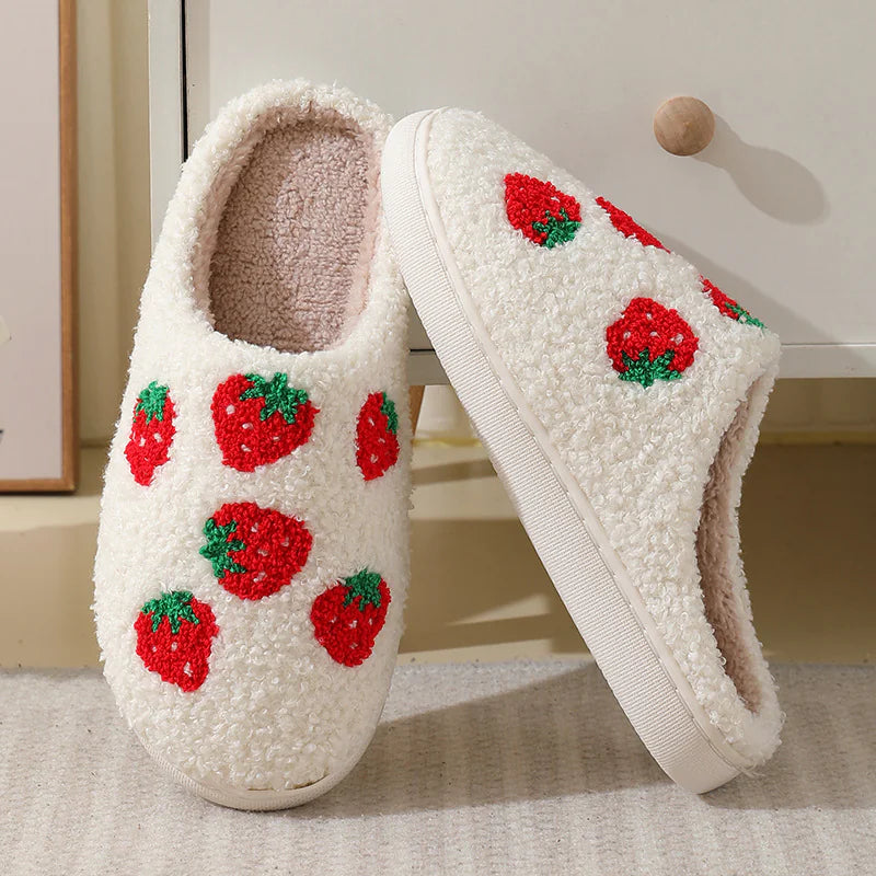 Fruity Cotton Slippers