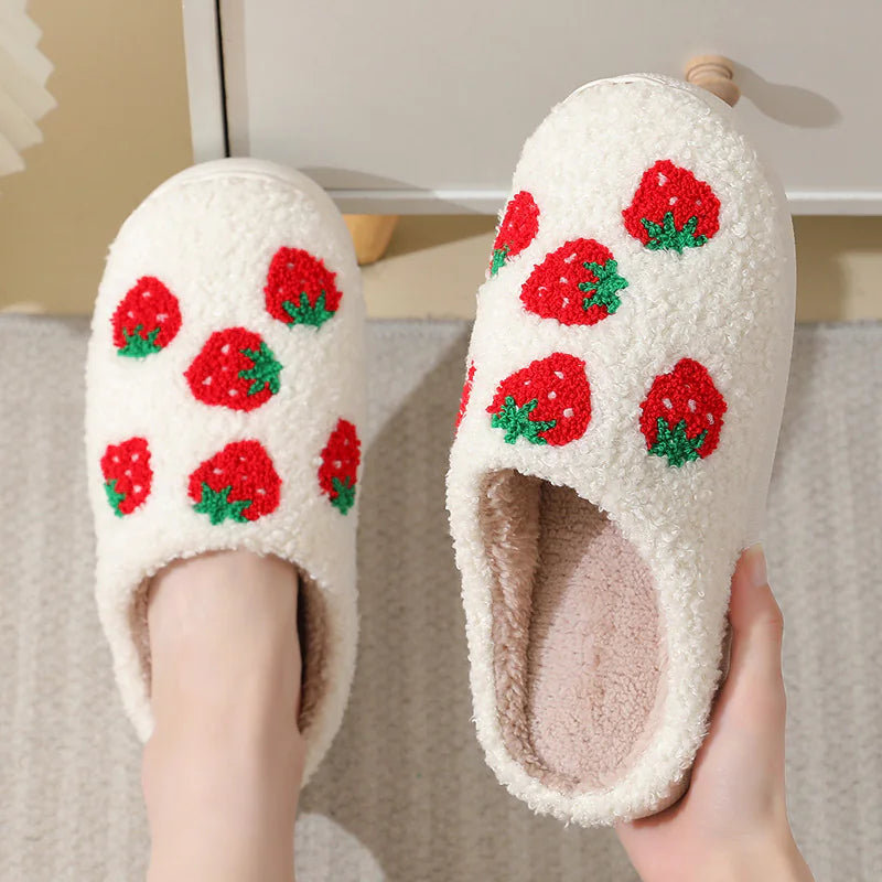 Fruity Cotton Slippers