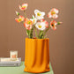 Colored Bag Ceramic Vases
