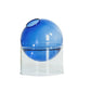 Colored Glass Orb Hydroponic Vase