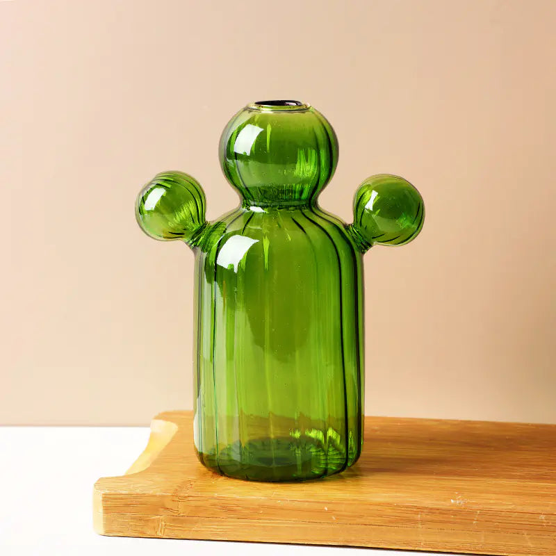 Cactus Glass Vases