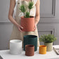 Ceramic Planter Pot - Various Color Options