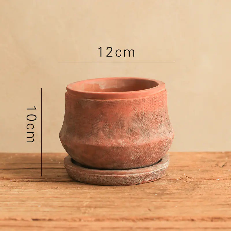 Vintage Red Terracotta Planter