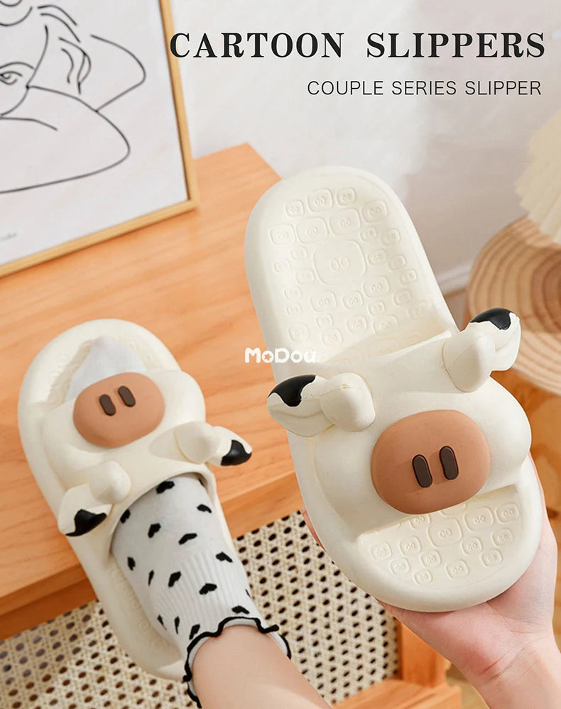 Animal Cartoon Foam Slippers