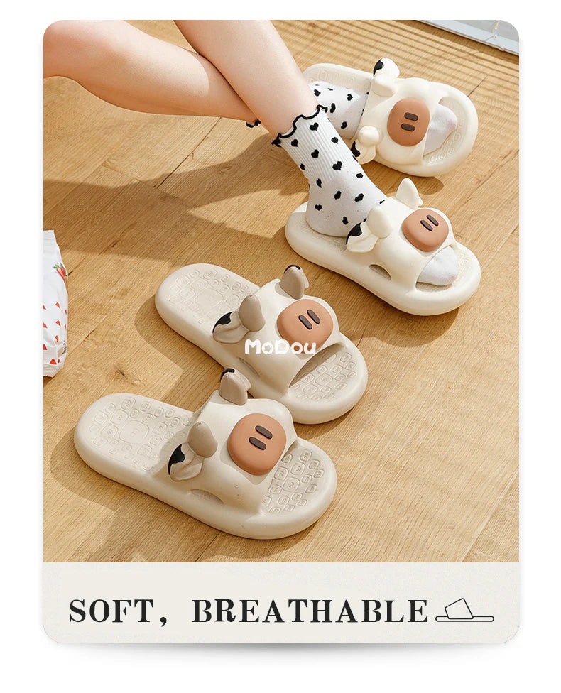 Animal Cartoon Foam Slippers