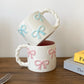 Dainty Bow Ceramic Mug