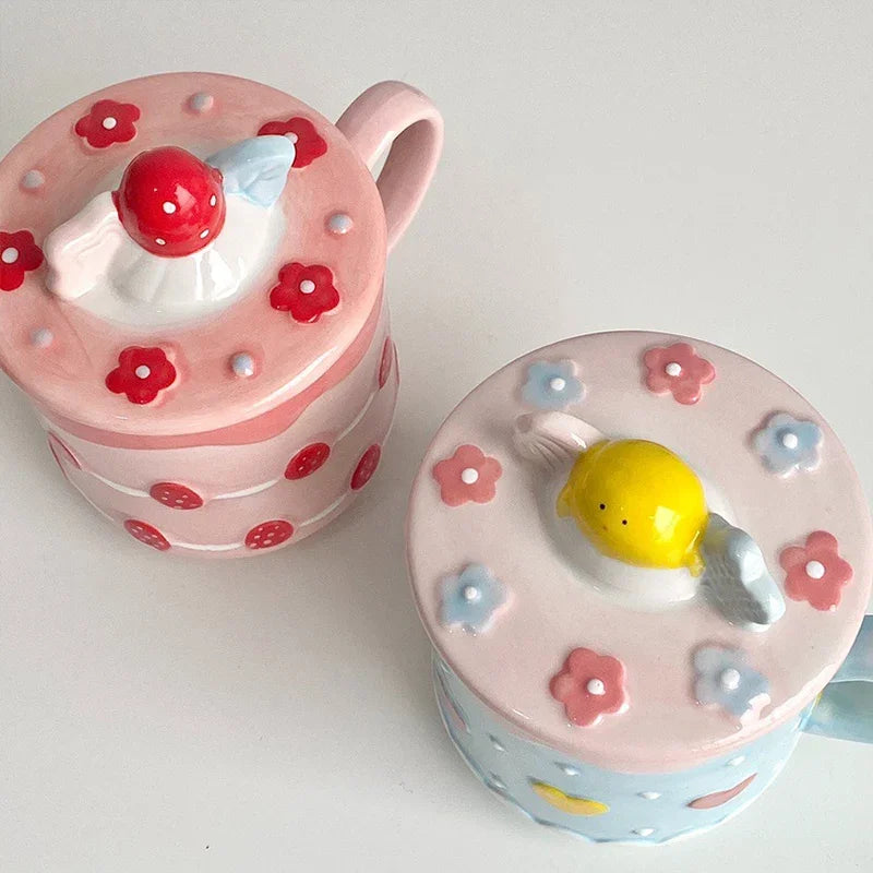 Cartoon Ceramic Mugs