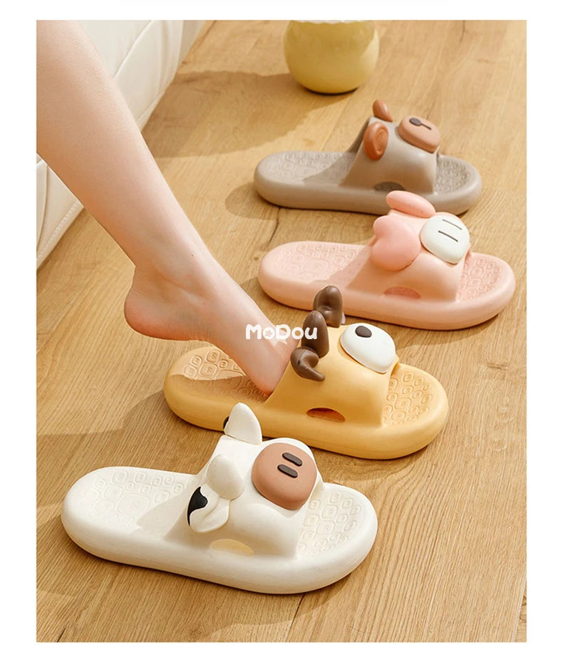 Animal Cartoon Foam Slippers