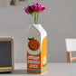 Juice Carton Vases