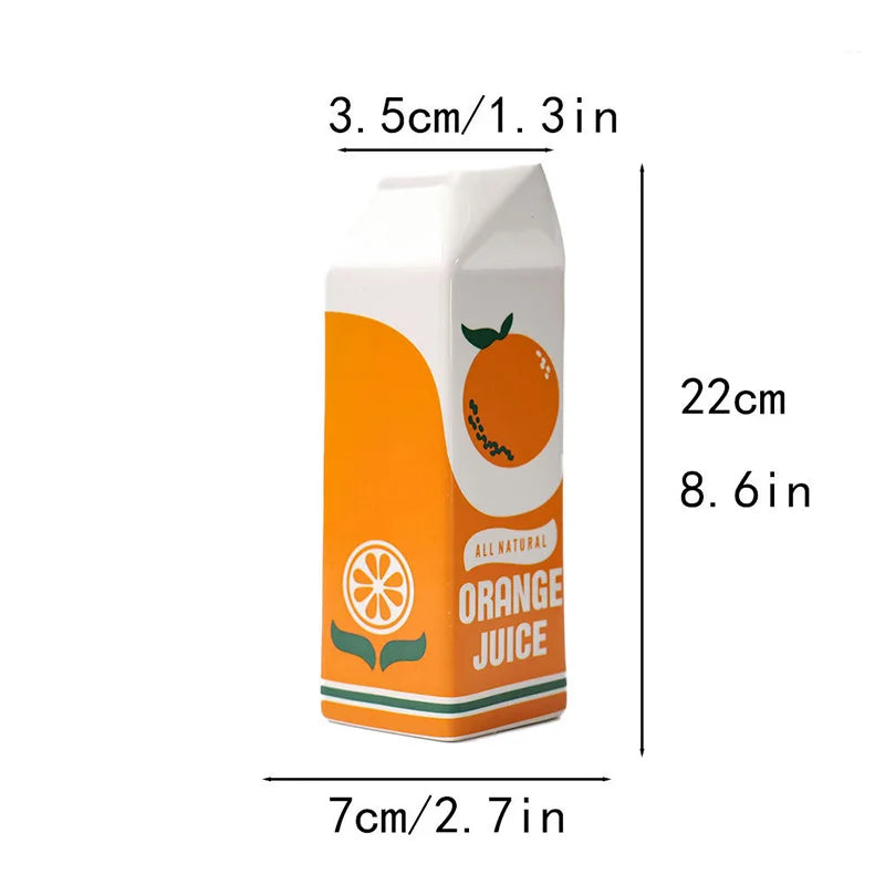 Juice Carton Vases